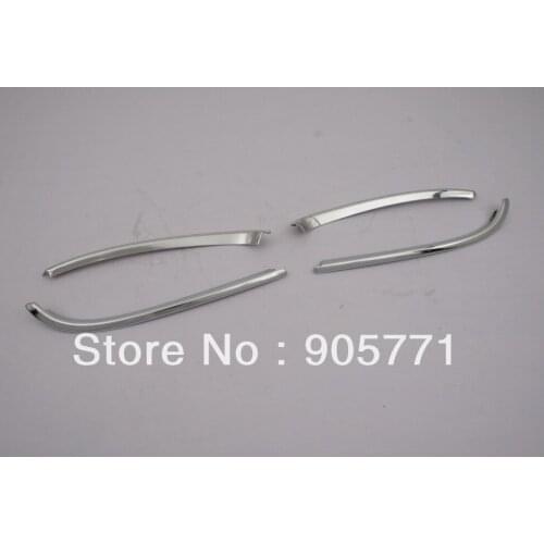 High Quality Chrome Rear Bumper Reflector Cover Trim for BMW X1 E84 2010-2013 free shipping