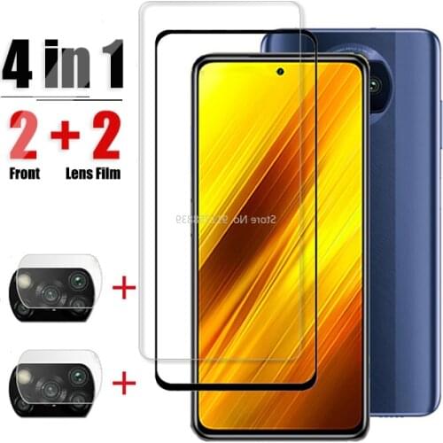 HD Camera Protection Glass For Xiaomi Poco X3 Pro Protective Glass For Xiaomi Poco X3 NFC Screen Protector On XiaomiX3 Xiomi X 3