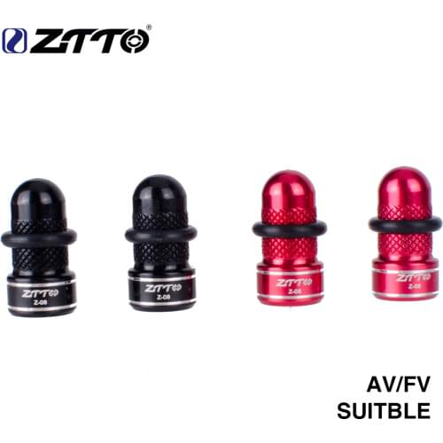 ZTTO 2pcs Bicycle AV/FV Value Caps French Presta and Schrade Anti-dust Inner Tube for Valve Cover MTB Road Bike Bicycle