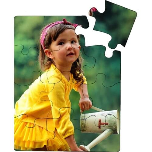 20pcs/lot 19*24cm Sublimation Blank 12piece 30piece Puzzle DIY Craft Jigsaw Puzzle For Sublimation Ink Transfer