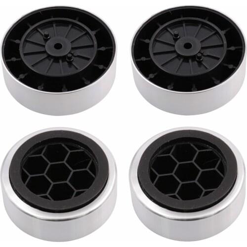 61*23mm Machined Aluminum Plastic Speaker Spike Feet Floor Base Pad Mat Foot Stand For Hifi Turntable AMP CD DAC Recorder 4PC