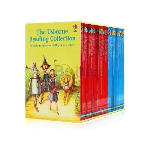 40 Book/set Usborne My Third Reading Collection Library English Picture Story Book Help Child Reading Usborne Reading Collection