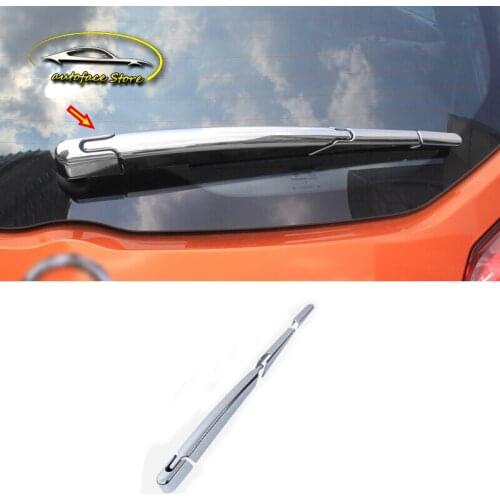 ABS Chrome For Nissan Kicks 2016 2017 2018 Accessories Car Rear Wiper Strip Protector Cover Trim Sticker Car Styling