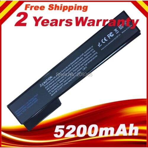 Battery for HP EliteBook 8460p 8560p ProBook 6360b 6460b 6465b 6560b 6565b 628369-421 628664-001