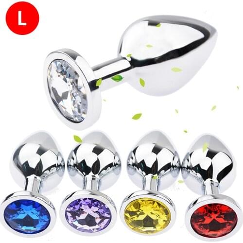 Anal Plug Sex Waterproof Stainless Steel Smooth Touch Anal Buttplug for Men Gay Butt Dilator Mini Round Stimulator Toys Dildo