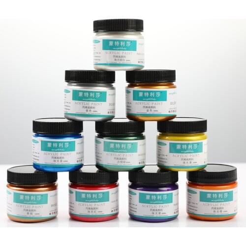 100ml Oil Paints For Painting Metallic Acrylic Gold Statuary Coloring Hand Painted Graffiti Pigments Waterproof Art Supplies