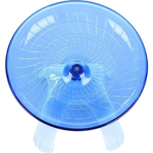 Flying Saucer Exercise Wheel for Small Pets Hamster Jogging Running Silent Spinner Hamster
