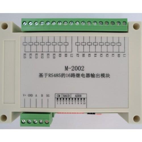 RS485 Acquisition Module 16DO Modbus RTU Relay Output Control
