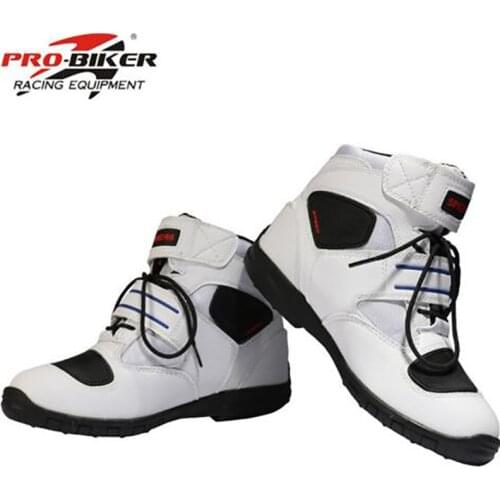 Motorcycle Professional Shift Gear Boots Motocross Botas Motorbike Non-slip Motorboats Racing Female Male Riding Shoes