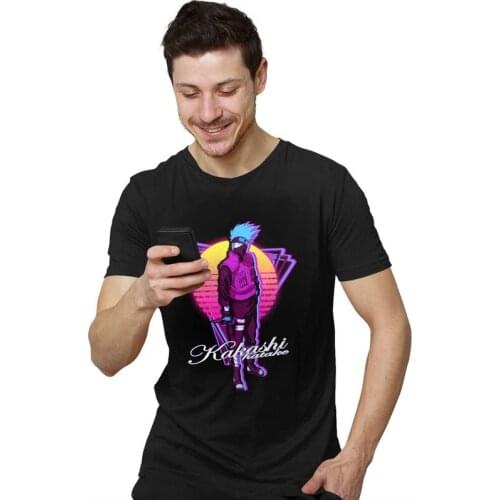 Mens Anime Manga T Shirt Short Sleeves Cotton Tshirt Trendy T-shirt Printed Simwill Tee Tops Plus Size Clothing