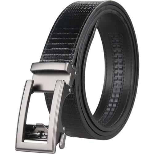 Famous Brand Belt Men Top Quality Genuine Luxury Leather Belts for Men Strap Male Metal Leather Automatic Buckle Golf Belts Men