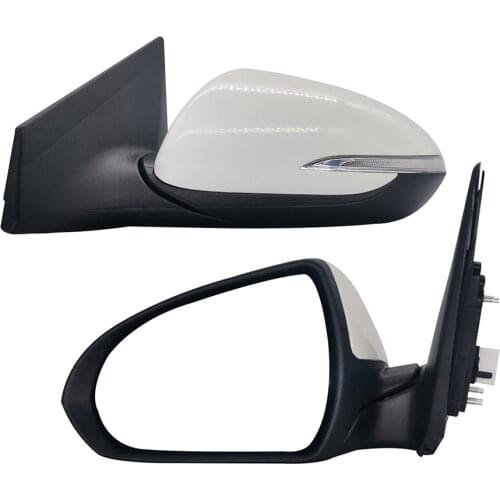 Applicatable To Hyundai 2016- Elantra Electronic Glass Adjustment With Indicator Auto Car Door Rear View Mirror Without Painting