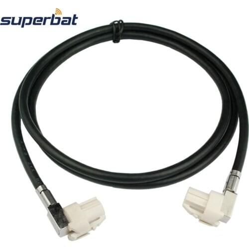 Superbat HSD LVDS Cable Assembly B Code Right Angle Female Jack to B Code Right Angle JacK Dacar 535 4-Core 120cm 100ohm