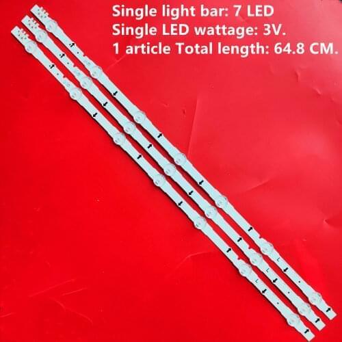 LED Array Bars For Samsung D4GE-320DC0-R2 D4GE-320DC0-R3 2014SVS32HD 32 inches TV Backlight LED Strip Light Matrix Lamps Bands