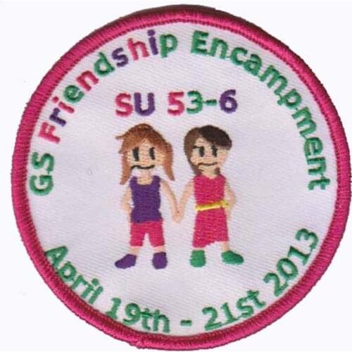 Embroidered Patches/Labels, Available in Various Designs and Types, Customized Designs are Welcome, 61, free shipping