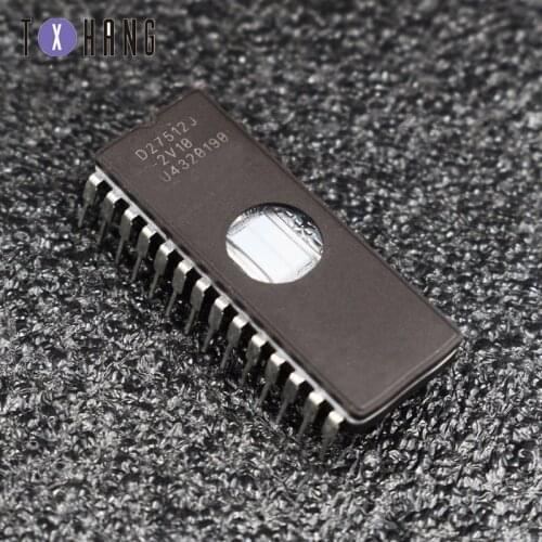 1/5PCS D27512J-2V10 27512J D27512J 28PINS INTEL IC NEW GOOD QUALITY diy electronics
