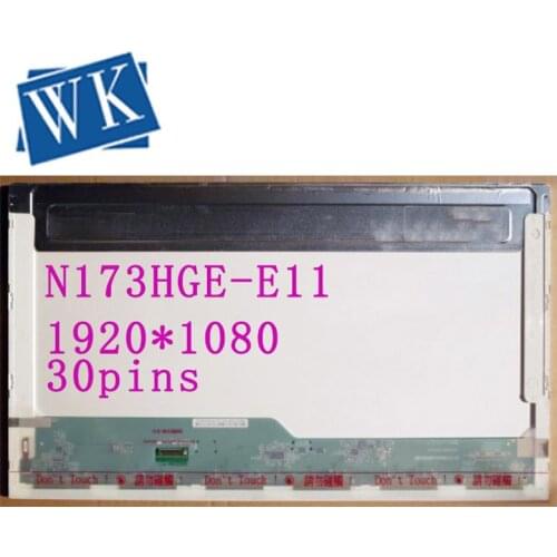 Free Shipping N173HGE-E11 N173HGE E11 N173HGE-E21 B173HTN01.1 1920*1080 FHD Display EDP 30 pins