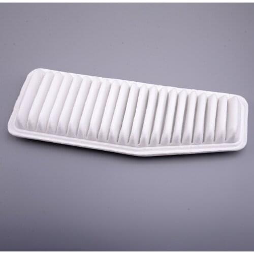 17801-28010 White Cotton Fiber Car Engine Air Filter Element Fit For Toyota RAV4 L4 2.0L 2.4L