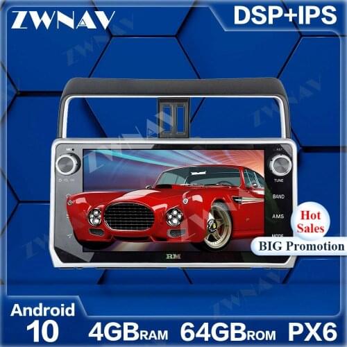 4G+64GB Android 10.0 Car Multimedia Player For Toyota Land cruiser Prado 2018 Navi Radio navi stereo IPS Touch screen head unit