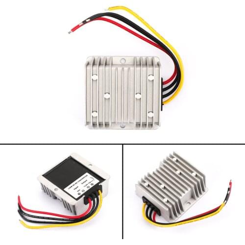 Areyourshop WaterProof 24V to 13.8V 10A 138W Step Down DC/DC Power Converter Regulator