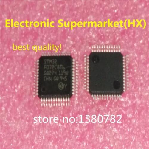 Free Shipping 10pcs/lots STM32F072CBT6 STM32F072 QFP-48 New original IC In stock