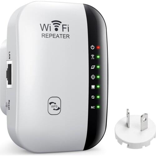 Wireless WiFi Repeater WiFi Extender 300Mbps Router WiFi Signal Amplifier Wi Fi Booster Long Range Wi-Fi Repeater Access Point