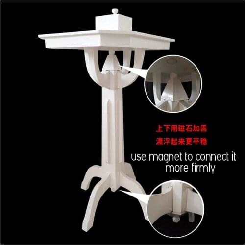 Wooden Floating Table White Version/High Quality/ Perfect Version/Magic Tricks/Stage Magic