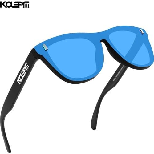 KDEAM LUXURY Sunglasses TR90 Frame Mirrored polarized lens hiking eyewear Men Sport Sun Glasses Women With case KD260
