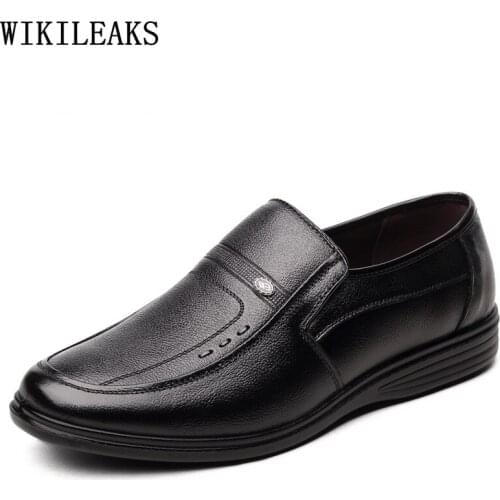 Mens Loafers Business Suit Oxford Shoes for Men Formal Wedding Shoes Men Leather Casual Shoes Office 2021 Casual Business Scarpe