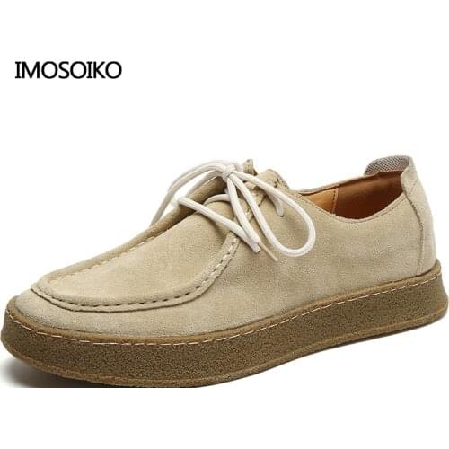 Mens Casual Shoes 2021 Latest New Fashion Handmade Retro Leisure Loafers Shoes Zapatos Hombresloafers All-match Genuine Leathe