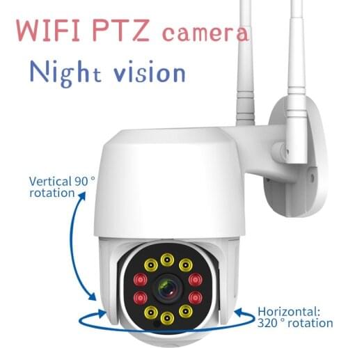 Ourdoor-camera New Model EC101 360 degree Rotation PTZ Wifi-Camera 1080P Wireless Network Home Security CCTV Camera 360eye video