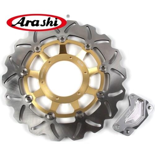 ARASHI Front Brake Disc For HONDA CBR R 250 10-12 CNC Brake Disks Rotors CBR 250R CBR250R 2010 2011 2012 Oversize
