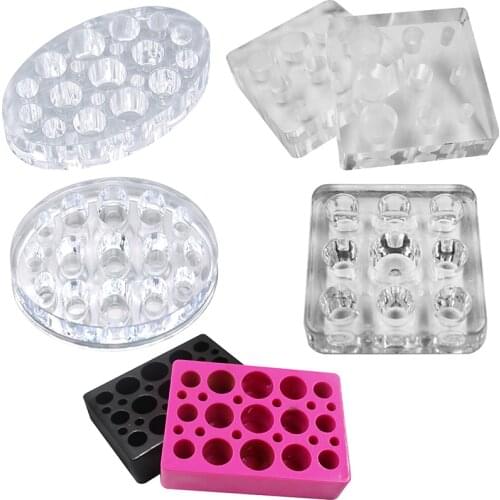 Tattoo Ink Cup Holder Stand Makeup Accessories Pigment Cup Color Pigment Cup Acrylic Pigment Rack Permanent Makeup Tattoo Tools