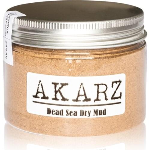 AKARZ scrubs&bodys treatments Dead Sea Dry Mud mask Origin Jordan Treat oily skin reduce wrinkles and delay skin aging