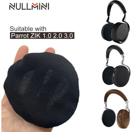 NullMini Replacement Earpads for Parrot ZIK 1.0 2.0 3.0 Headphones Stretch Covers Sweat Absorption Washable Germproof Deodorizin