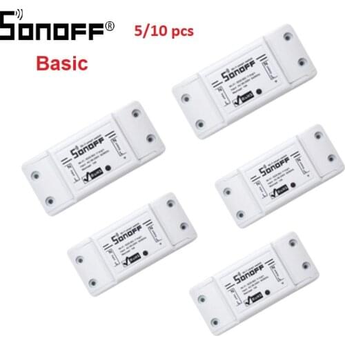 Itead Sonoff Basic R2 Smart Switch Universal type WiFi Outlet Plug DIY Module smart home Works with Alexa Google home