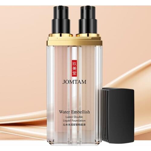 Make up foundation cream hydrating and softening skin double tube water light essence isolation liquid foundation