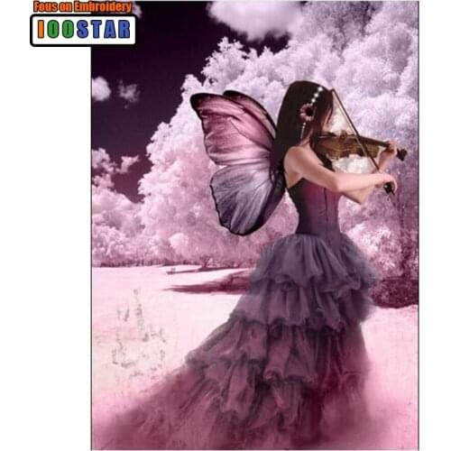 Snow elf beauty DIY Diamond Painting Stickers Decorative Rhinestone Mosaic Cross Stitch Diamond pattern Diamond embroidery