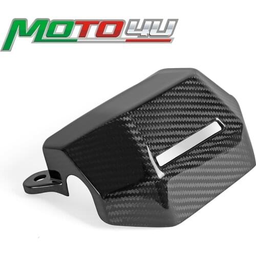 100% Carbon Fiber Water Cooler Cover Radiator Water Coolant Case Cover Fairing Cowling For YAMAHA MT07 MT-07 2018 2019 2020