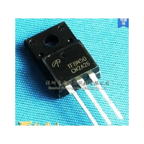 5PCS AOTF8N50 TF8N50 500V 8A TO-220F
