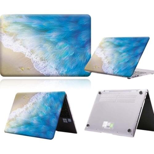 Feather Beath Pattern Anti-slip Laptop Case For MateBook 13/13 AMD Ryzen/14/D14/D15/X 2020/X Pro/Pro 16.1/Honor MagicBook14/15