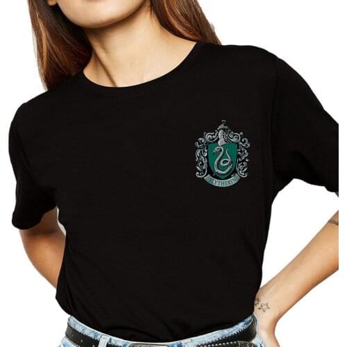 Draco Malfoy Aesthetic T-shirt Women Ullzang Cute Anime 90s Tshirt Graphic Grunge T Shirt Top Tee Female badge Slytherin t shirt