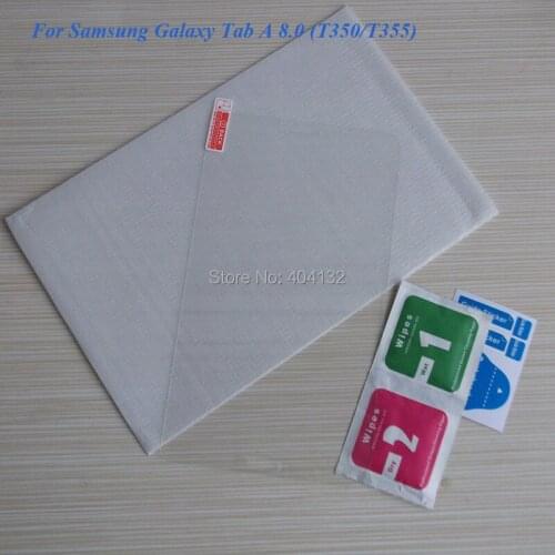 HD Glass Film For Samsung Galaxy Tab A 8.0 2016 T350 T355 Tempered Glass Screen Protectors 100PCS/Lot