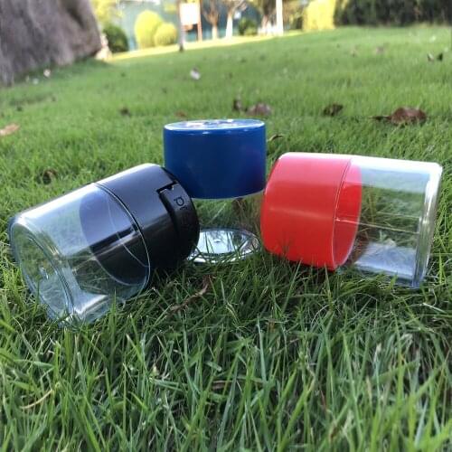 HONEYPUFF Tobacco And Herbs Storage Case storage jar Multifunctional Vacuum Acrylic Storage Tank For Dry Coffee Sealed jar