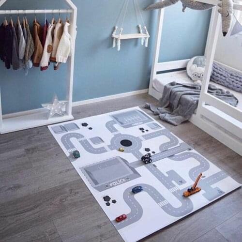 Play Mat Baby Track Game Crawling Gym Mat For Kids Game Rug Environme Educational Sport Crawling Mats Blanket Children DDZ0010