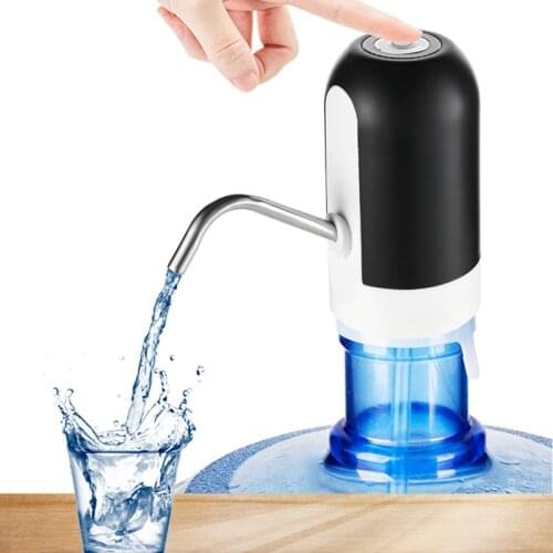 Intelligent Automatic Electric Portable Water Pump Dispenser Water press Drinking Bottle Switch Silent Charging Touch