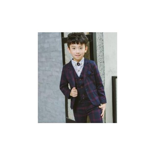 Boys suits for weddings Kids Prom Suits boys Wedding party Suits for Children Clothing jacket vest pants Set Boy Formal Costume