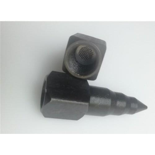 Filter mesh type grease gun nozzle head wear-resistant steel tip fine tip nozzle general pneumatic manual excavator nozzle