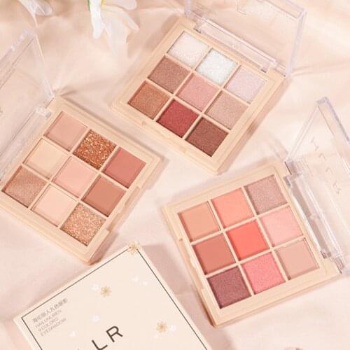 6 Color Professional Shadow Eyeshadow Palette Waterproof Cosmetic Long Lasting Shimmer Matte Sweat Proof Eyeshadow Tools TSLM1