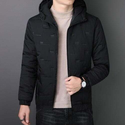 Down Jacket Autumn Winter 2021 New Mens Fashion Stand Collar Short Large Ultra-thin Lightweight Youth Slim Coat Down Jackets